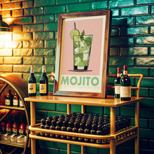 Load image into Gallery viewer, Mojito Cocktail Poster
