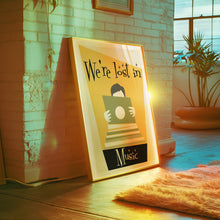 Load image into Gallery viewer, Lost In Music Poster