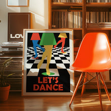 Load image into Gallery viewer, let's dance poster