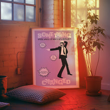 Load image into Gallery viewer, Something Changed (Lilac) Poster