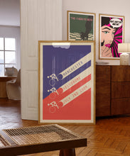 Load image into Gallery viewer, kraftwerk tour de france poster