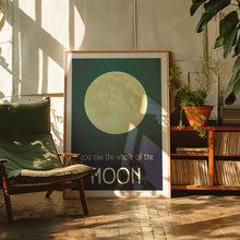 Load image into Gallery viewer, The Whole Of The Moon Poster