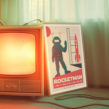 Load image into Gallery viewer, Rocket Man Poster