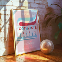 Load image into Gallery viewer, Toothpaste Kisses Poster