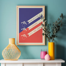 Load image into Gallery viewer, kraftwerk tour de france poster