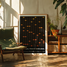 Load image into Gallery viewer, Original Pirate Material Poster