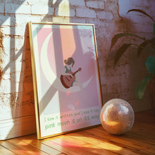 Load image into Gallery viewer, NICK DRAKE PINK MOON POSTER