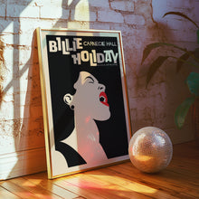 Load image into Gallery viewer, Billie Holiday Concert Poster