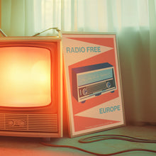 Load image into Gallery viewer, Radio Free Europe Poster