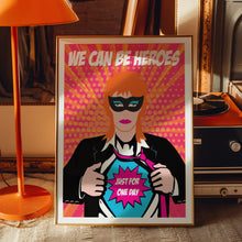 Load image into Gallery viewer, heroes poster
