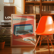 Load image into Gallery viewer, Radio Free Europe Poster