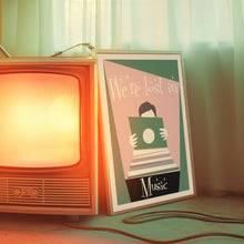 Load image into Gallery viewer, Lost In Music Poster