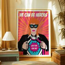 Load image into Gallery viewer, heroes poster
