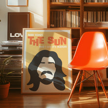 Load image into Gallery viewer, Here Comes The Sun Song Lyric Poster