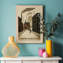 Load image into Gallery viewer, oasis half a world away poster