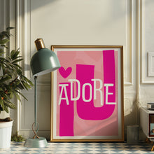 Load image into Gallery viewer, I Adore U Poster