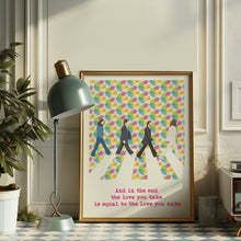 Load image into Gallery viewer, the beatles the end poster