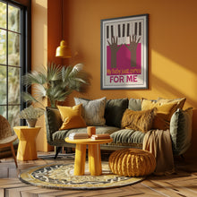 Load image into Gallery viewer, My Baby Just Cares For Me Poster