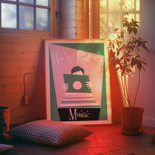 Load image into Gallery viewer, Lost In Music Poster