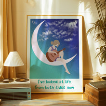 Load image into Gallery viewer, joni mitchel both sides now poster