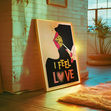 Load image into Gallery viewer, I Feel Love Poster