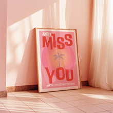 Load image into Gallery viewer, Missing Song Lyric Poster