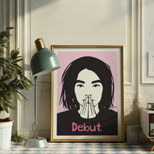 Load image into Gallery viewer, bjork debut poster