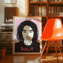 Load image into Gallery viewer, bjork debut poster