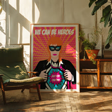 Load image into Gallery viewer, heroes poster
