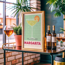 Load image into Gallery viewer, Margarita Cocktail Poster