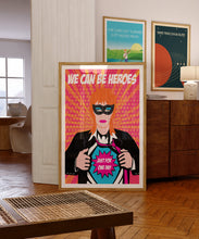 Load image into Gallery viewer, heroes poster