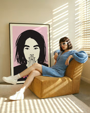 Load image into Gallery viewer, bjork debut poster