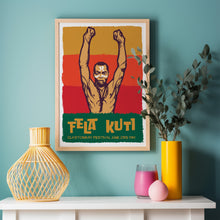 Load image into Gallery viewer, Fela Kuti Glastonbury Poster