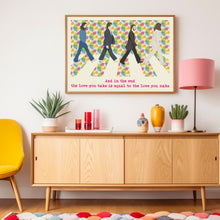 Load image into Gallery viewer, the beatles the end poster