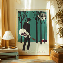 Load image into Gallery viewer, Walk The Line Poster