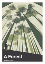 Load image into Gallery viewer, the cure a forest poster