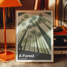 Load image into Gallery viewer, the cure a forest poster