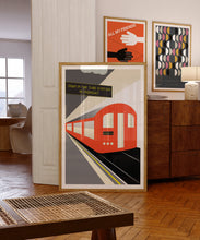 Load image into Gallery viewer, Down In The Tube Station At Midnight Poster