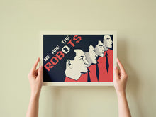 Load image into Gallery viewer, kraftwerk robots poster