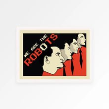 Load image into Gallery viewer, kraftwerk robots poster