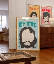 Load image into Gallery viewer, The Beatles Let It Be Song lyric Poster