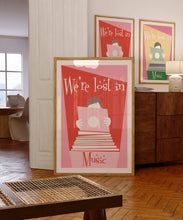 Load image into Gallery viewer, Lost In Music Poster