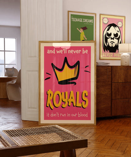 lorde royals poster