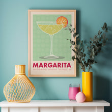 Load image into Gallery viewer, Margarita Cocktail Poster