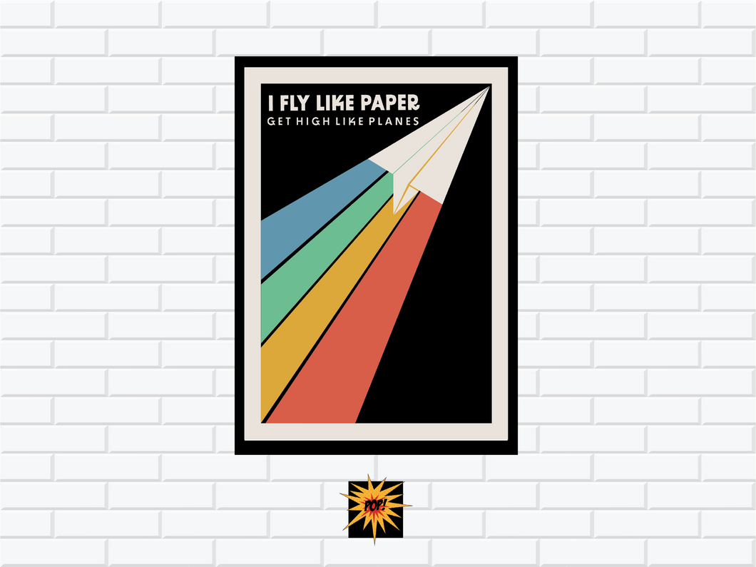 M.I.A. Paper Planes Poster