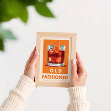 Load image into Gallery viewer, Old Fashioned Cocktail Poster