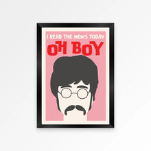 Load image into Gallery viewer, I Read The News Today Poster