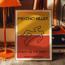 Load image into Gallery viewer, Psycho Killer Poster