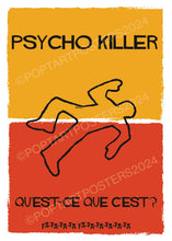 Load image into Gallery viewer, Psycho Killer Poster
