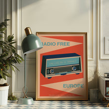 Load image into Gallery viewer, Radio Free Europe Poster